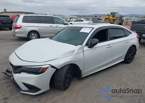 2022 Honda Civic Si Sedan из США, поврежденный, VIN 2HGFE1E55NH477078